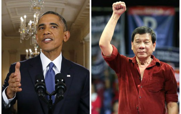 barack obama,rodrigo duterte,rodrigo duterte controversial comments on obama,america  ఒబామాను ఓ వేశ్య కొడుకన్న రోడ్రిగో..!